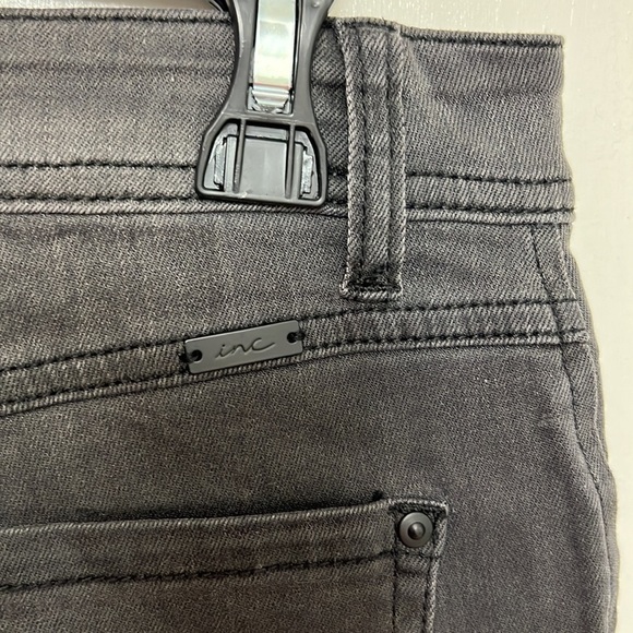 INC skinny Jeans, washed Black, Mid Rise, Regular Fit, size 2, NWT - Picture 6 of 10